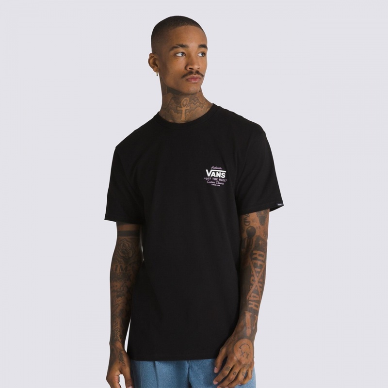 Camiseta Vans Holder St Classic Preto